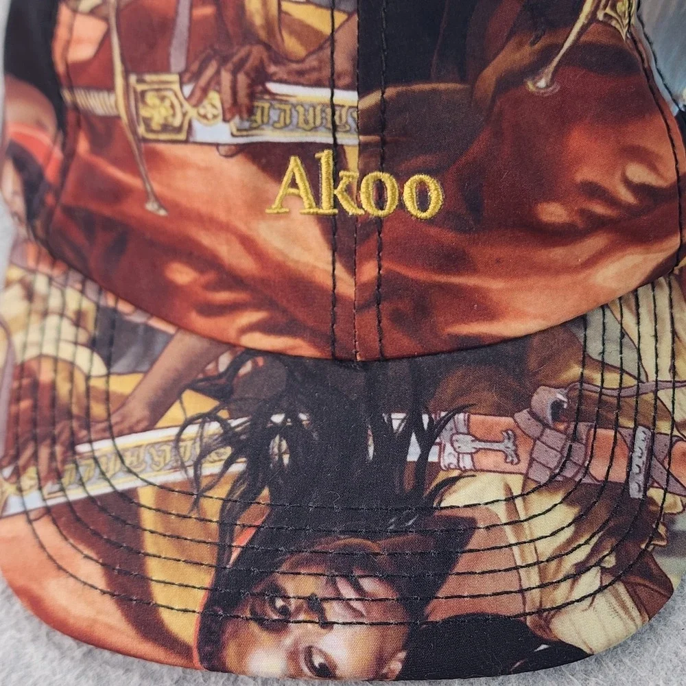 Akoo AOP All Over Print Adjustable StrapBack Casual Hat‎ Mens O/S Multicolor Cap